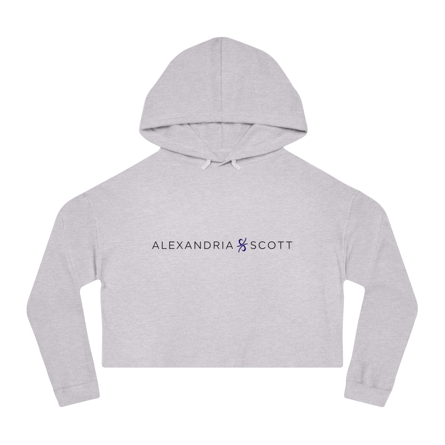 Alexandria Scott Signature Cropped Hooded Sweatshirt