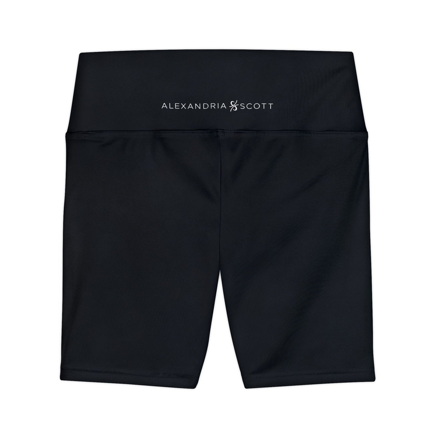 Alexandria Scott Black Women's Workout Shorts