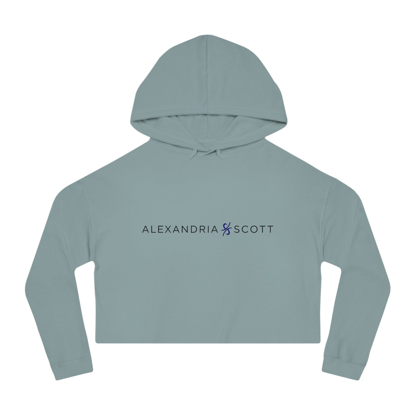 Alexandria Scott Signature Cropped Hooded Sweatshirt
