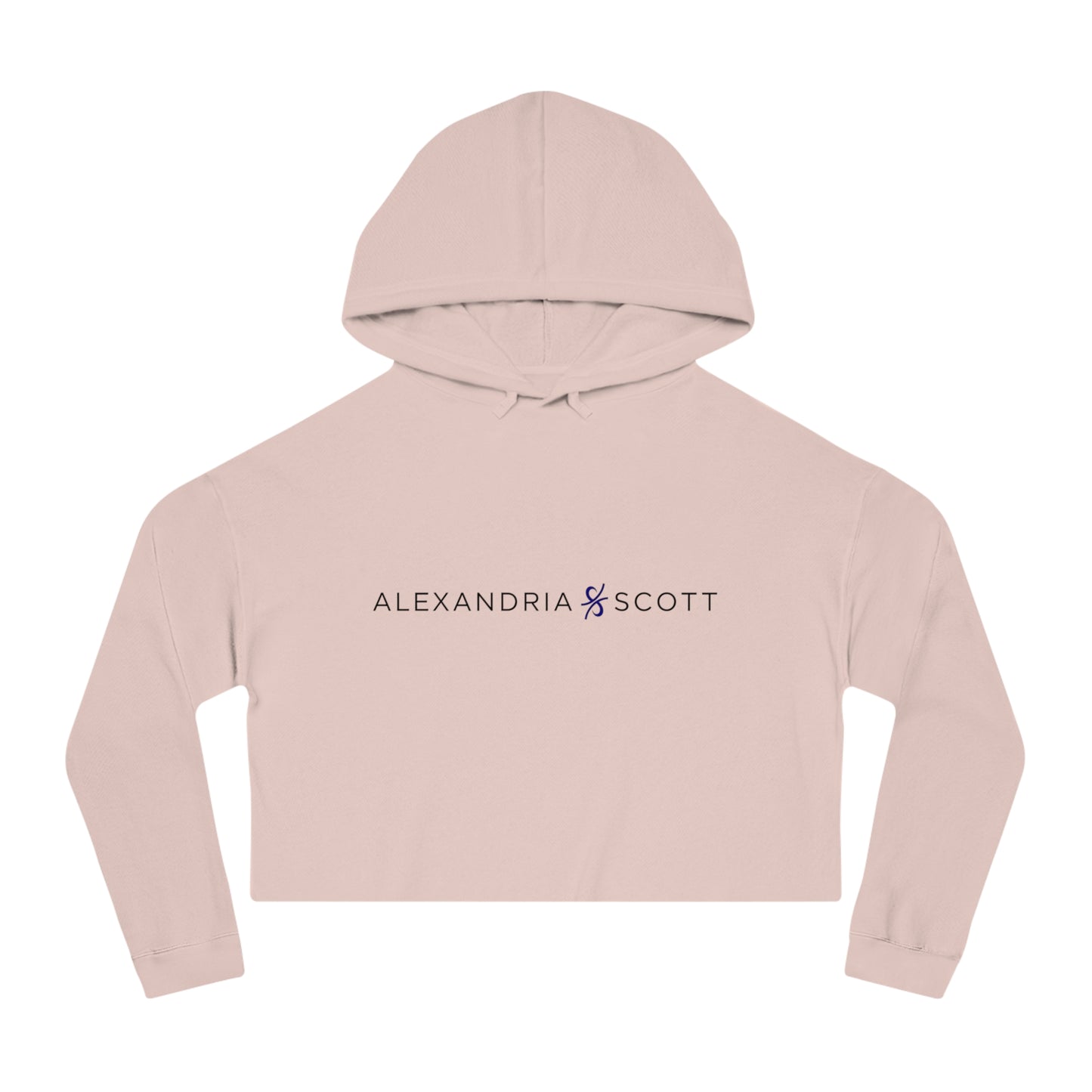 Alexandria Scott Signature Cropped Hooded Sweatshirt