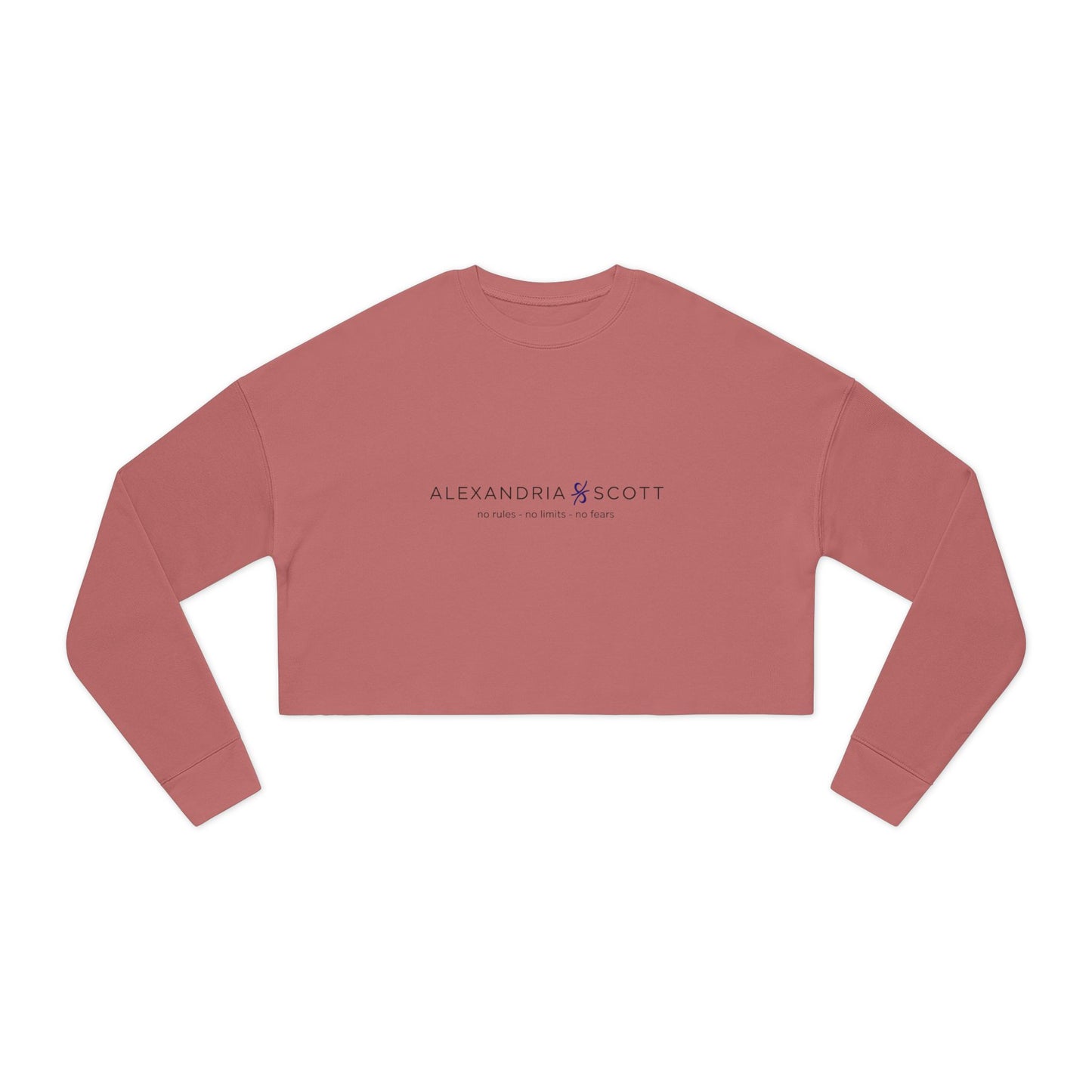 Alexandria Scott Chic Women's Cropped Sweatshirt