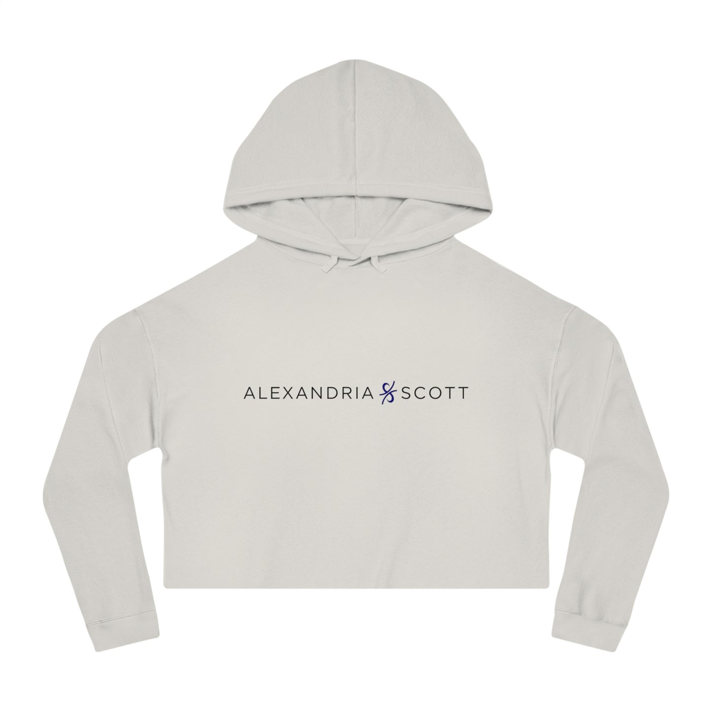Alexandria Scott Signature Cropped Hooded Sweatshirt