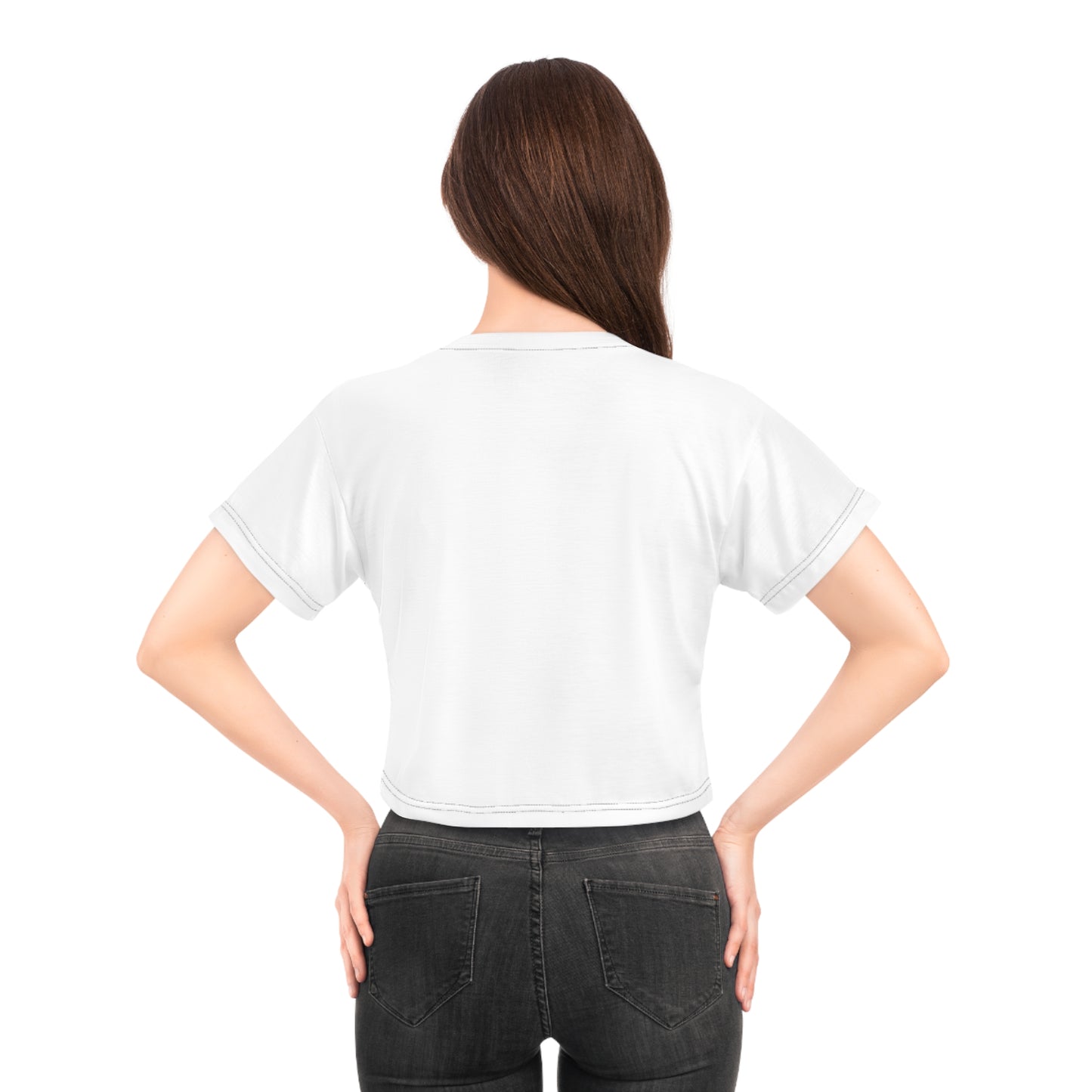 Alexandria Scott Crop Tee - "No Rules, No Limits, No Fears"