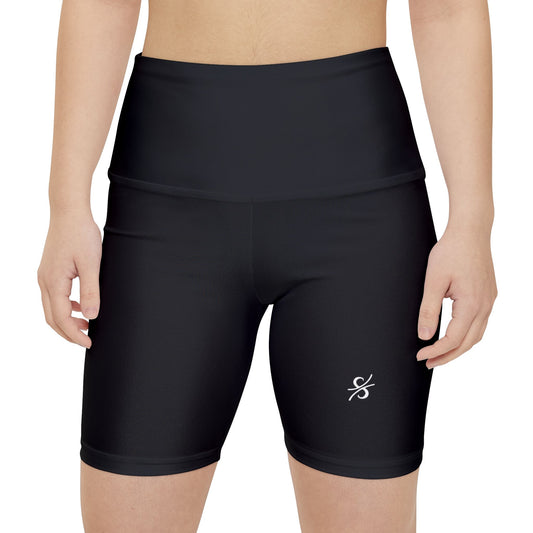 Alexandria Scott Black Women's Workout Shorts