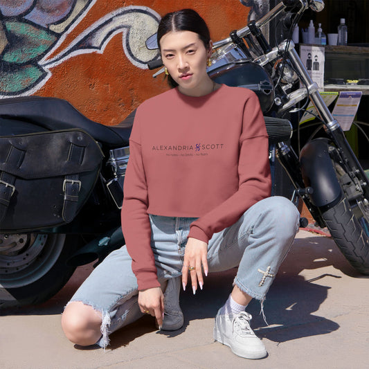 Alexandria Scott Chic Women's Cropped Sweatshirt