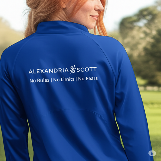 Alexandria Scott No Rules | No Limits | No Fears Quarter-Zip Pullover
