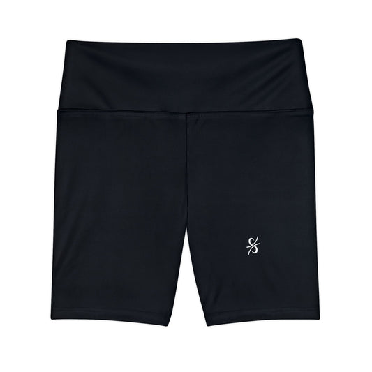 Alexandria Scott Black Women's Workout Shorts