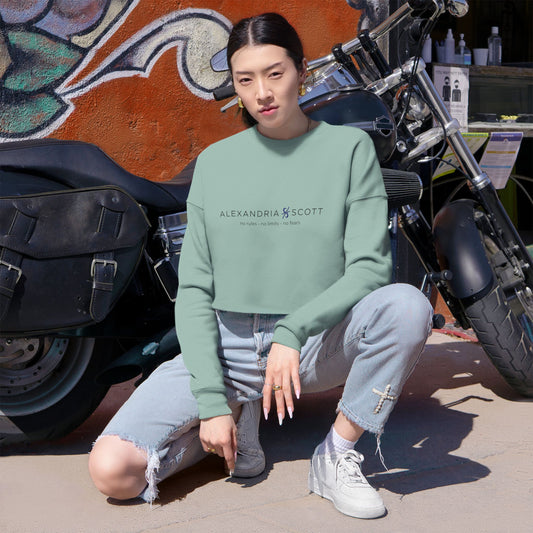 Alexandria Scott Chic Women's Cropped Sweatshirt