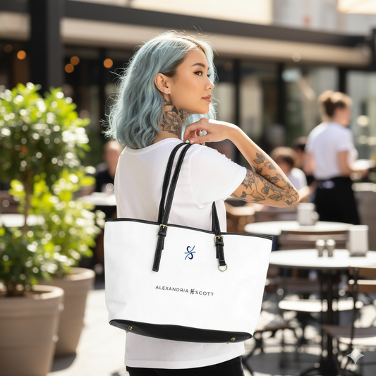 Alexandria Scott Chic PU Leather Tote Bag